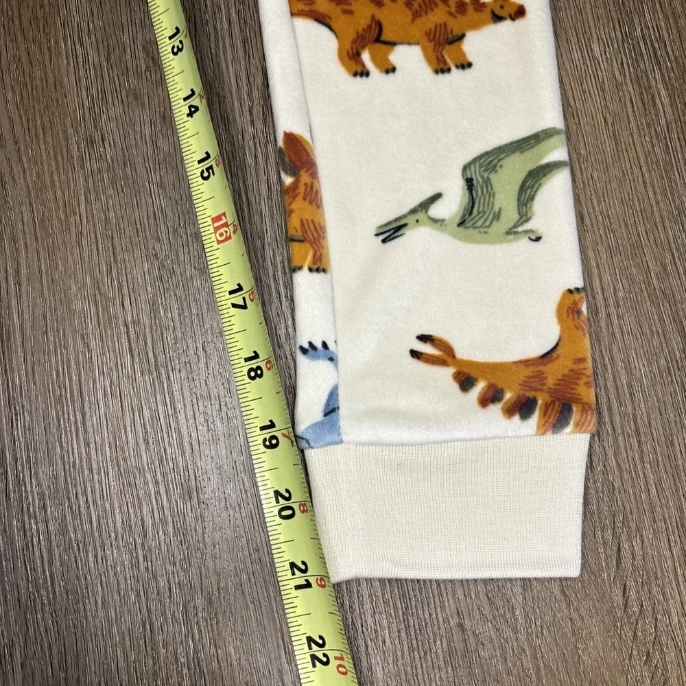 Carter's Dinosaur DreamPlush Dino Pajama Set Boy's 7 Velour Snug Fit Long Sleeve